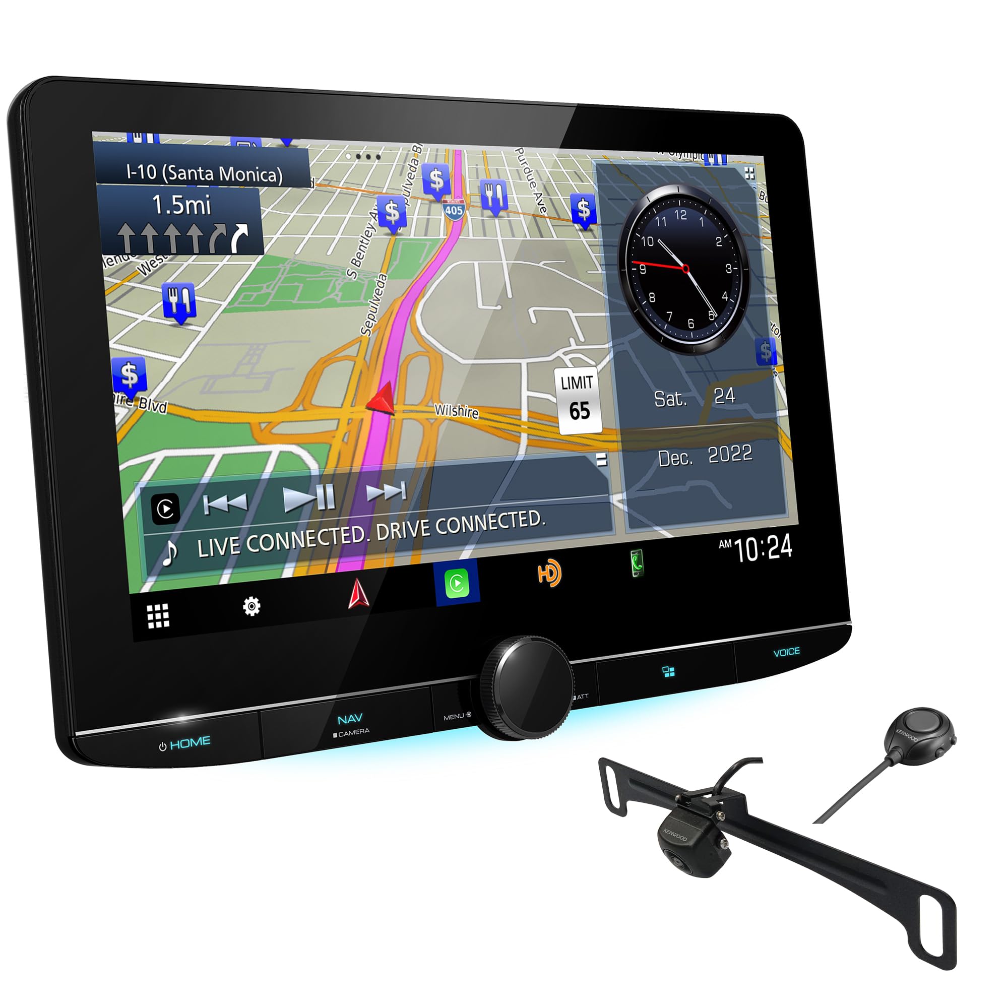 Amazon.com: KENWOOD eXcelon Reference DNR1007XR 10.1